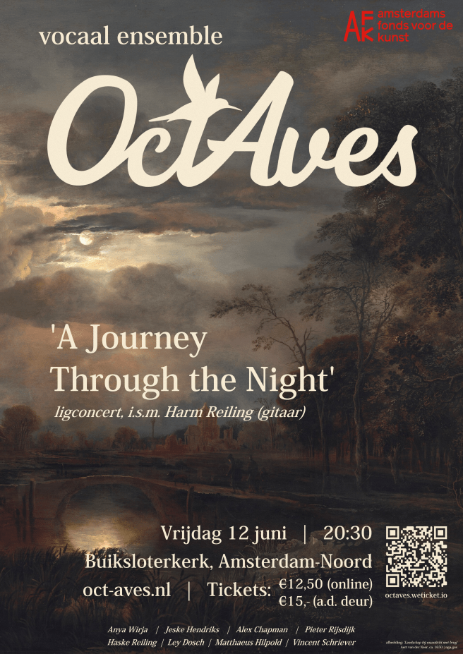 12 juni: Ligconcert ‘A Journey Through the&nbsp;Night’